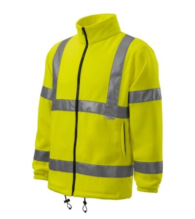 HV Fleece Jacketfluorescencyjny żółty