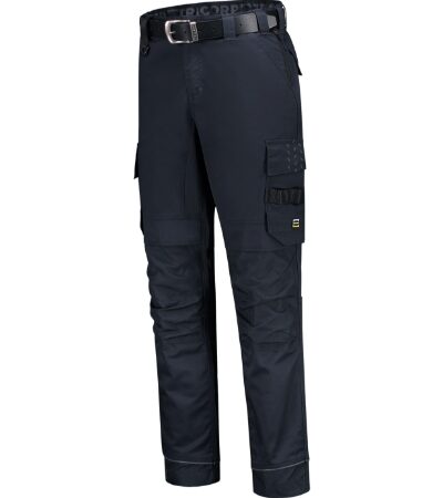 Work Pants Twill Cordura Stretchgranatowy