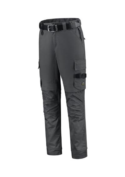 Work Pants Twill Cordura Stretchciemnoszary