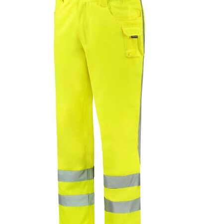 RWS Work Pantsfluorescencyjny żółty