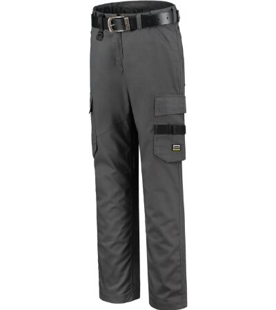 Work Pants Twill Womenciemnoszary